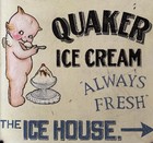 Vintage Style Ice Cream Parlor    kewpie    Signage