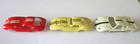  3  Aurora T Jet Slot Car Bodies White Ford Gt  Yellow Cobra Gt   Red Cobra Gt