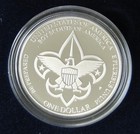 2010-p Boy Scouts Of America Proof Silver Dollar - U  S  Mint Commemorative Coin