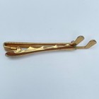 Vintage 90s Anson Gold Tone Golf Club Tie Clip Classic Fashion Jewelry