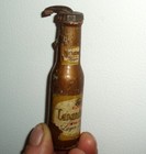 Antique Vintage Candian Lager Wood Beer Bottle Opener Breweriana Barware Bar