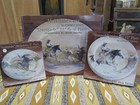 Classic Western Cowboy Living Dinnerware 9 Piece Set Buck Taylor Artist  Nib