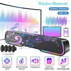 Powerful Sound Bar Wireless Bluetooth Home Theater Surround Subwoofer Soundbar