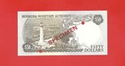 Bermuda 1978  50 Specimen Pick  32s Uncirculated