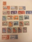 St Vincent Kgvi   1 10 - 5  Pax Et Justitia Pictorials Used Stamp Collection Page