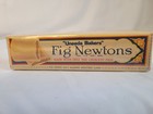 Rare National Biscuit Co Uneeda Bakers Fig Newtons Empty Box New York 