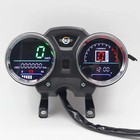Led Digital Motorcycle Speedometer Rpm Dashboard 1-6gear For Gn150 Gn125