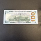  100 Bill  one Hundred Dollar Bill  - 2017a Star Note - Circulated