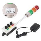 Andont 3 Stack Super Bright Led Andon Tower Lights With Buzzer  Red yellow green