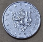 Czechoslovakia          One  1  Koruna Coin 1994