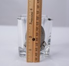 Lowball Whiskey Drinking Golfing Glass  the Sand  Euc Golf Square Shaped