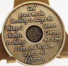 Alcoholic 6 Year Recovery Bronze Chip Medallion Coin Medal Token  Aa Anonymous