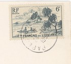 1957 French Oceania 6fr Tahiti Cover Papeete To Oregon Usa Surface Mail
