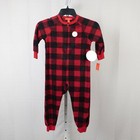 Family Pjs Matching Kids Red Buffalo Check Christmas Pajama 4-5 Xs  5756