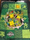 Teenage Mutant Ninja Turtles Quilt Throw 56  X 42  Blanket Reversible 2014