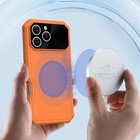 For Iphone 16 Pro Max 16 Plus Dual Layer Rugged Magnetic Case With Camera Cover