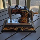 Casige Vintage Toy Sewing Machine Model 1015 Made In Germany British Zone