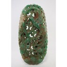 A Pair Of Vintage Chinese Jadeite Like Pendants