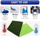 4 Pack Ice Cold Instant Cooling Towel Running Jogging Gym Chilly Pad Sports Yoga
