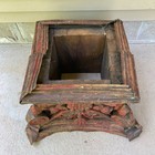 Antique Copper Architectural Salvage Column Base Pillar Embossed Minneapolis