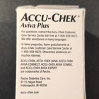 Accu-chek Aviva Plus Glucose Blood Test Strips   50ct    read Description 
