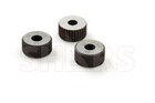 Shars 3 Pair 3 4  Diameter Hss Coarse Medium   Fine Straight Knurling Wheel   