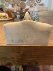 Vintage Italian Marble Cockatoo Bookends     Restored     Art Deco 1920   s