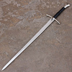Medieval Black Gothicy Medieval Sword Comes With Leather Sheath