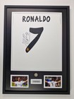 Cristiano Ronaldo Framed Real Madrid 2013 14 Hand-signed With Coa Free Shipping