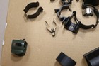 Lot Of 25  Vintage Electrolytic Capacitor Mounting Clamps Clips Tube Radio Amp