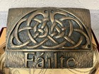 Irish Celtic Art Studio F  ilte Plaque Bronze Finish Handmade In Ireland