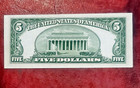 1950-a  5  Richmond  Virginia Federal Reserve Note - Super Gem Crisp New 