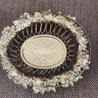 Antique Fraget Warszawa Poland Tray Basket Vintage