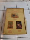 Vintage Hallmark Thanksgiving Holiday Greeting Cards 12 Pk Turkey Food Basket 