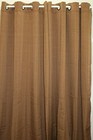 Set Of Two  2  Broadway Poly Cotton Window Grommet Panels Curtain 54x84 Each