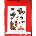 Vintage Vogart 762 Iron-on Transfer Patterns Western Cowboy Embroidery Designs