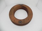 Vintage Wooden Millinery Hat Brim Mold 