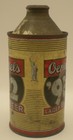 Oertels  92 Lager Beer Cone Top Beer Can 
