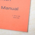 Ditch Witch Roto Witch Attachment Operation Manual Book Operator Guide Owner