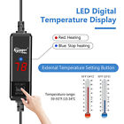 Hygger Small Aquarium Betta Heater Submersible Fish Tank Heater 10w 25w 50w 100w