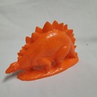 Sinclair Dinoland Mold-a-rama Orange Stegosaurus Vintage 1960s Dinosaur Souvenir