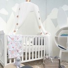Elegant Color Home Mesh Mosquito Net Children Bed Canopy Netting Kid Baby