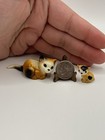 Vintage Rare Hagen Renaker Calico Cat Kitty Miniature Figurine Tiny See Desc  