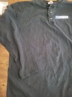 Vintage Usps United States Postal Service Us Mail Henley Long Sleeve Shirt