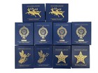Vintage Lot Holiday Christmas Tree Ornaments Set Of 10  2