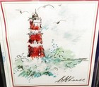 Panna Cross Stitch Kit X2 Guiding Light Lighthouse Mt-1906 Fishing Boat Mt-1940