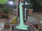 Vintage Hamilton Beach Milkshake Egg Cream Mixer 30 Green Great Condition 