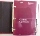 5 Vintage  Guides    Manuals On Ibm Dos  Basic  Ops svc   Maintenance  Tech Ref