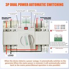 Upgraded Automatic Transfer Switch For Generator  100 Amp Dual Power Transfer