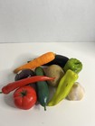Realistic Faux Fake Food Vegetables Actual Size 10 Pieces Decor Prop